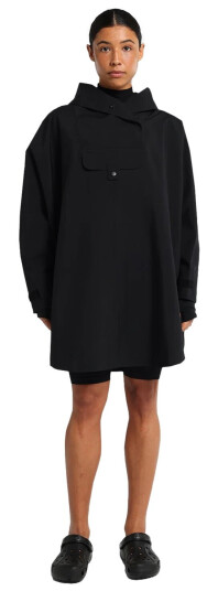 Blæst Bergen Poncho Black Jakke Sort XL Blæst Bergen Poncho Black Jakke Sort XL