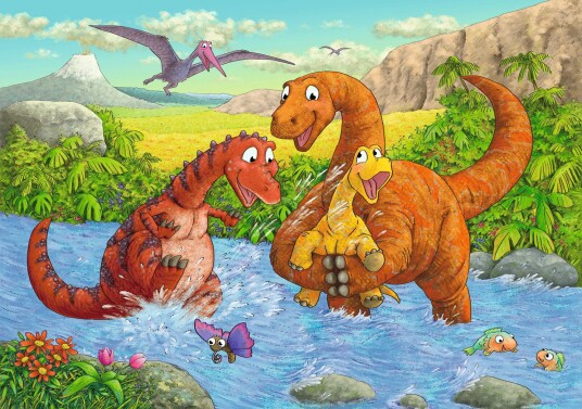 Ravensburger Dinosaurs At Play 2x24p 05030