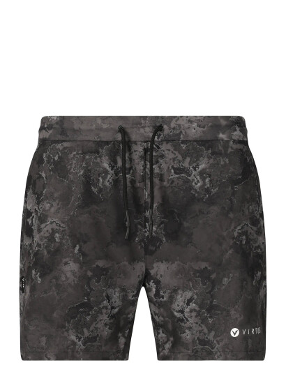 Virtus Callum M Printed Shorts - Grey - S Virtus Callum M Printed Shorts - Grey - S