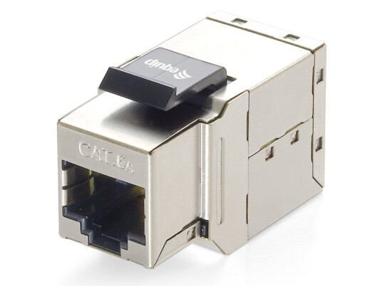Equip 125596 Sølv Rj-45 Rj-45 Gull 17,1 Mm 21,2 Mm
