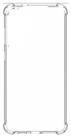 Samsung Mobeen Clear Cover til Galaxy S25+ Gjennomsiktig