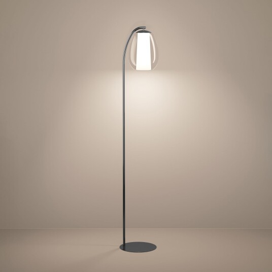 Gulvlampe Stars of Light Menorca dimmbar Metallisk Stue Glass Moderne 29 165 Metallisk