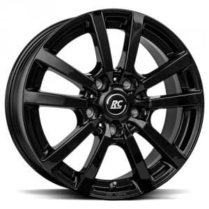 Brock RC25T Shiny Black 7x17 5/120 ET55 B65.1 Brock RC25T Shiny Black 7x17 5/120 ET55 B65.1