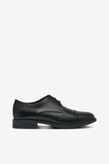 Jack & Jones Flate sko jfwOslo Leather Dress Shoe Svart