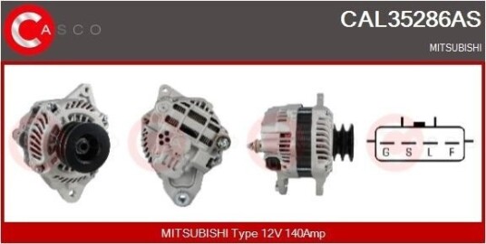 CASCO CAL35286AS Dynamo CASCO CAL35286AS Dynamo