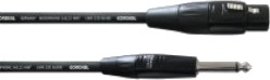 Cordial Cim 10 Fp Xlr 3 Pin Hankjønn 6.35Mm Hunkjønn 10 M Sort