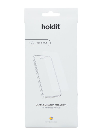 Holdit Screen Protector Trans Iphone 16 Pro Max - White - IPHONE 16PRO MAX Holdit Screen Protector Trans Iphone 16 Pro Max - White - IPHONE 16PRO MAX