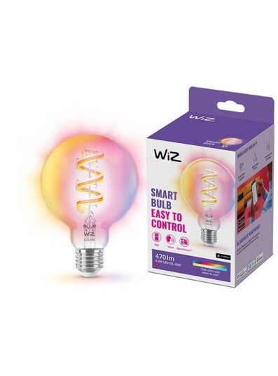 Wiz Connected Full Colour Wi-Fi BLE LED pære 6,3W E27 Wiz Connected Full Colour Wi-Fi BLE LED pære 6,3W E27