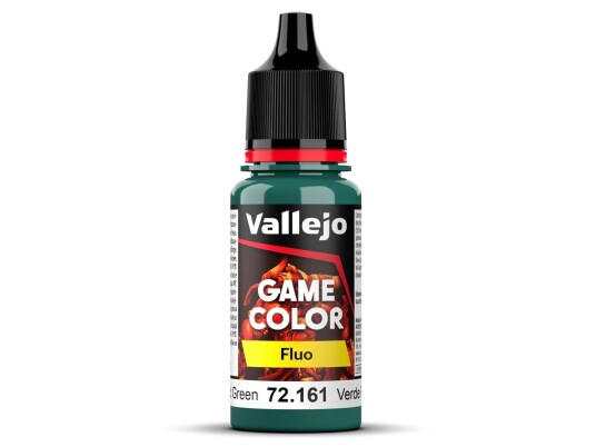 Vallejo Game Color 72.161 Fluorescent Cold Green