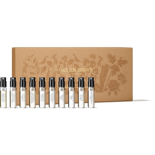 Molton Brown Parfyme Discovery Set 15 ml - Utforsk Ti Ikoniske Dufter