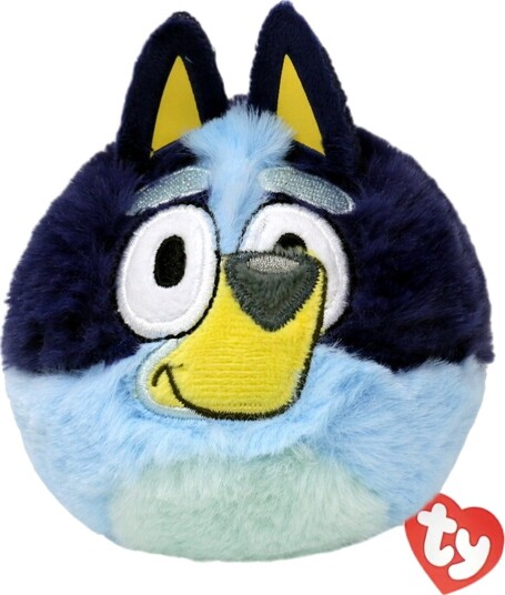 Ty Kosedyr/Hoppeball Beanie Hoppeballer 10 cm Bluey Ty OneSize Kosedyr Blå Gul Lyseblå Marineblå