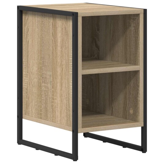 Nattbord 2 pcs Sonoma 39.5 x 30 x 50 cm Konstruert tre