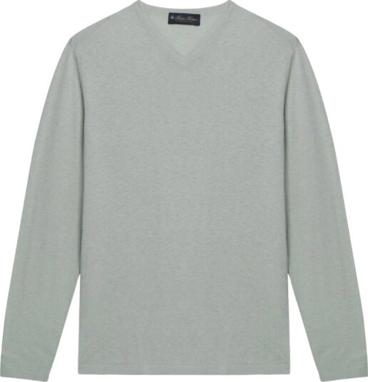 Brooks Brothers Herre Strikkevarer Grønn 2XL,