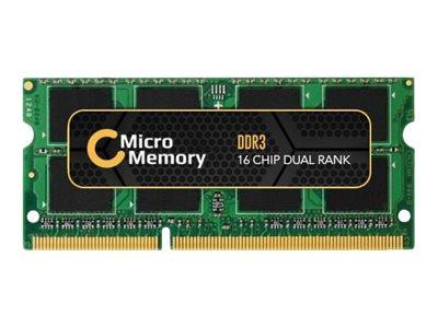 CoreParts DDR3 - sett - 8 GB: 2 x 4 GB - DIMM 240-pin - 1333 MHz / PC3-10600 - ikke-bufret