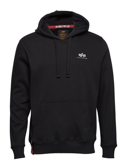 Alpha Industries Basic Hoodie Sl   Black   S