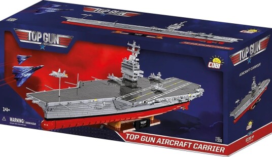 Cobi 6130 Hangarskip Byggesett Top Gun Edition 6130 Deler