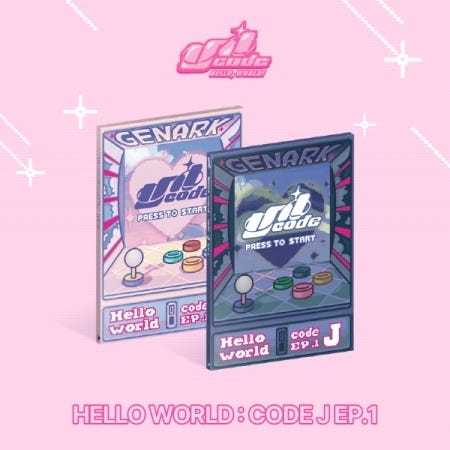UNICODE Hello World : Code J EP.1 Random Cover incl. 100pg Booklet, Photocard + ID Card CD UNICODE Hello World : Code J EP.1 Random Cover incl. 100pg Booklet, Photocard + ID Card CD