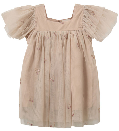 Sofie Schnoor Beige Lissiesk Kjole 116