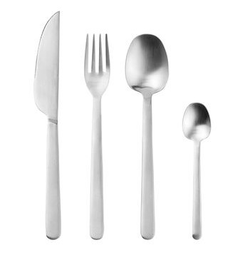 Broste Copenhagen Nordic Bistro bestikksett 16 deler Mat satin Broste Copenhagen Nordic Bistro bestikksett 16 deler Mat satin