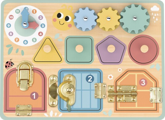 Tooky Toy Tooky Toy Busy Board Aktivitetsleke Tooky Toy Tooky Toy Busy Board Aktivitetsleke