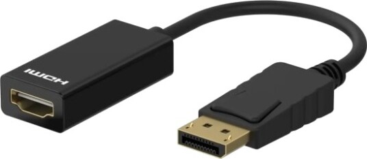 Sinox Soc01250 Displayport Hdmi 0,1 M Sort
