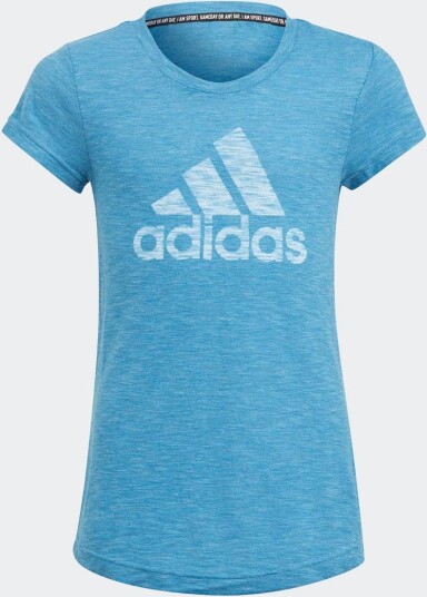 Lys blå Adidas Trenings t skjorte (104 / 4 år)