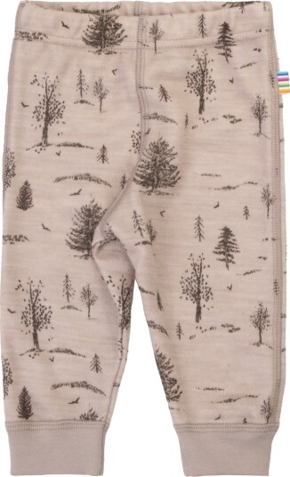 Joha Leggings i ull/bambus «Forest» Beige