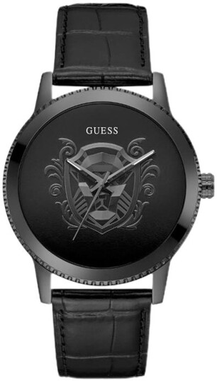 Guess Herreklokke GW0566G2 Monarch Grå/Lær Ø45 mm