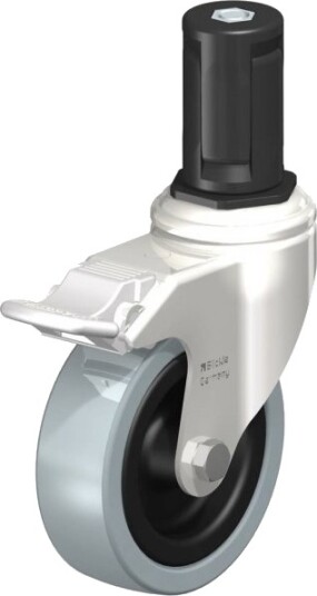 Blickle 853259 Lkrxa-Vpa 101G-11-Fi-Exr15 Styrehjul Med Brems 100 Mm 110 Kg