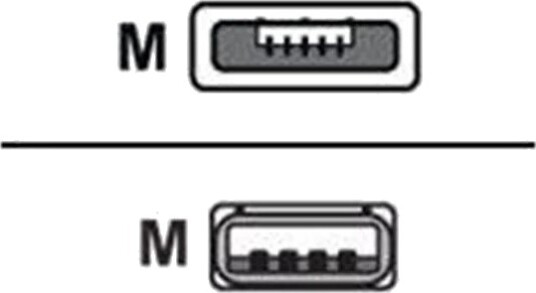 Zebra USB-A til Micro-USB-A-kabel 1,83 m P1063406-047