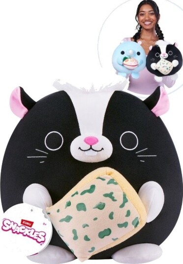 Zuru Snackles Fleur Mini Bamse Med Snack 20cm