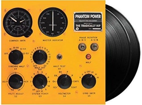 The Tragically Hip Phantom Power LP/Vinyl