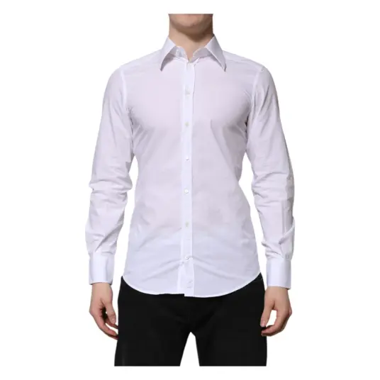 Dolce & Gabbana Herre Skjorter Hvit S, Dolce & Gabbana Herre Skjorter Hvit S,