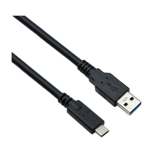 ELETRA USB-USBC CABLE 0,5M, SVART