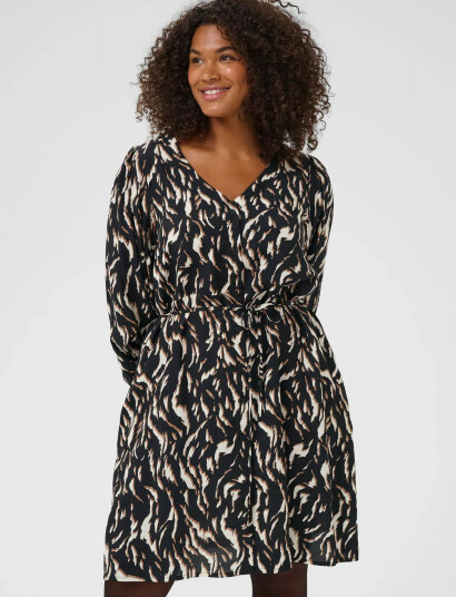 Kaffe Curve Kcmilina Dress - Black - 54 Kaffe Curve Kcmilina Dress - Black - 54