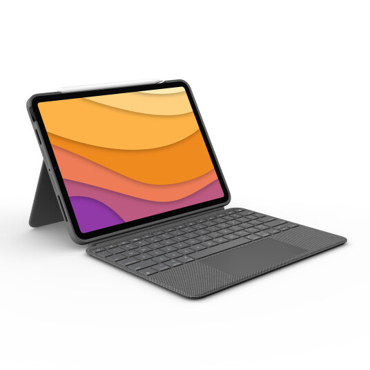 Logitech Combo Touch Tastaturdeksel til iPad Air 10.9'' (4.-5. gen.) - Nordisk - Grå Logitech Combo Touch Tastaturdeksel til iPad Air 10.9'' (4.-5. gen.) - Nordisk - Grå