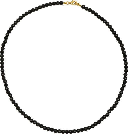 Jane Koenig Bead Necklace Onyx   Black   ONE SIZE