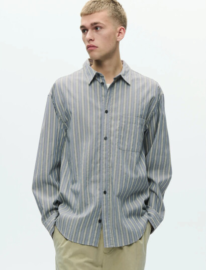 WOOD WOOD Wwcarter Shirt 25200 Blue XL