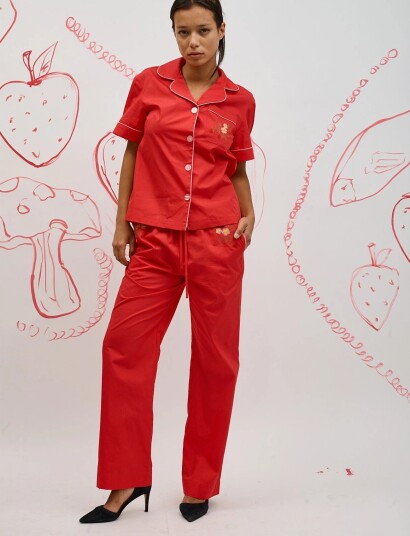 Helmstedt Fiona Shirt Red M Helmstedt Fiona Shirt Red M