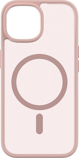 Frosted TPU-deksel iPhone 17e/16e/15/14/13 Magsafe Rosa