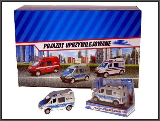 Hipo Mini Van Police 8Cm In A Box Hipo Mini Van Police 8Cm In A Box