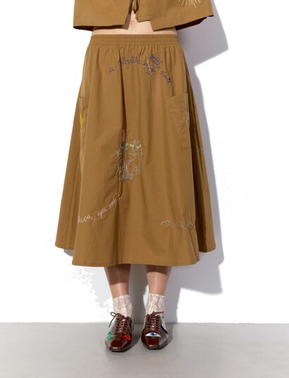 Hunkøn Nima Skirt Brown XL Hunkøn Nima Skirt Brown XL