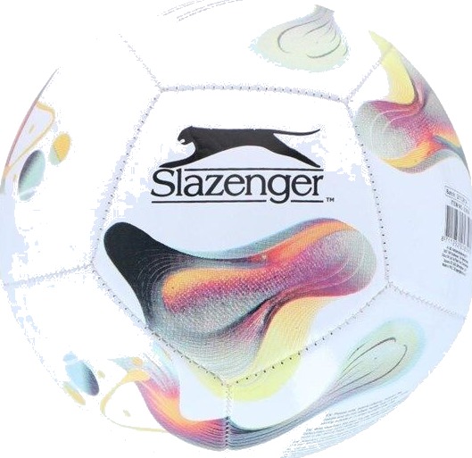 Slazenger Treningsfotball Mini For Barn 12 Paneler Str. 2 (Hvit/Gul)
