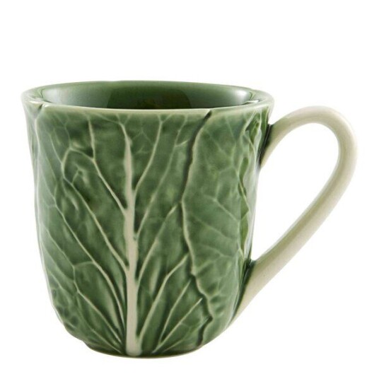 Bordallo Pinheiro Cabbage krus 50 cl kål grønn Bordallo Pinheiro Cabbage krus 50 cl kål grønn