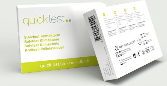 Quicktest Sverige Menopausetest 2 pakning