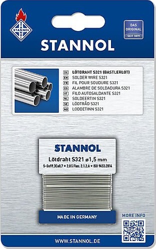 Stannol Loddetråd Blyfri 1,5mm 18g