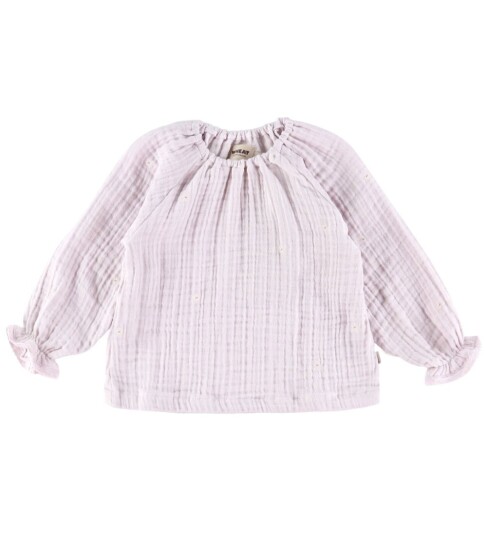 Wheat Genser Muslin Merle Purple Light Blomster Wheat 1½ år 86 Genser Lilla