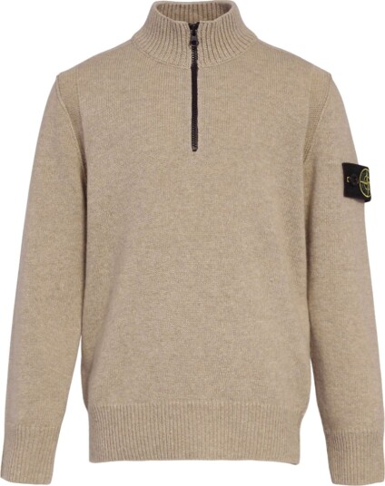 Stone Island Poloskjorte Strikk Desert Stone Island 10 år 140 Polo Beige