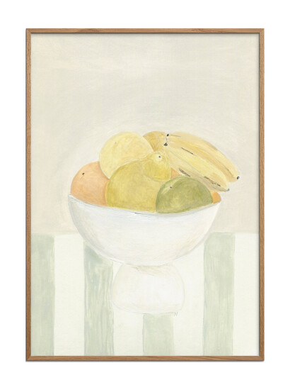 The Poster Club Tpc X Isabelle Vandeplassche - Still Life With Fruit - Multi/patterned - 70X100CM