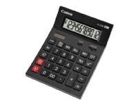 Canon AS-2200 - Skrivebordskalkulator - 12 sifre - solpanel, batteri - mørk grå